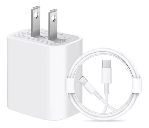 iPhone 35w  USB-C+C POWER  ADAPTER      USB-C TO LIGHTNING CABLE (carga Rápida)