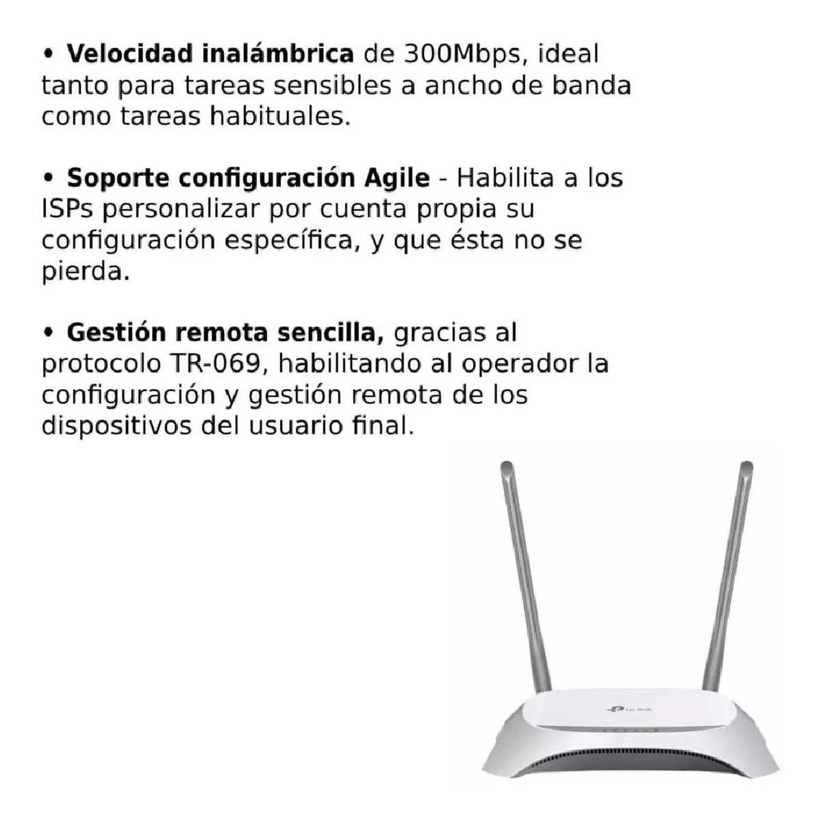 Router TP-Link TL-WR850N blanco 110V
